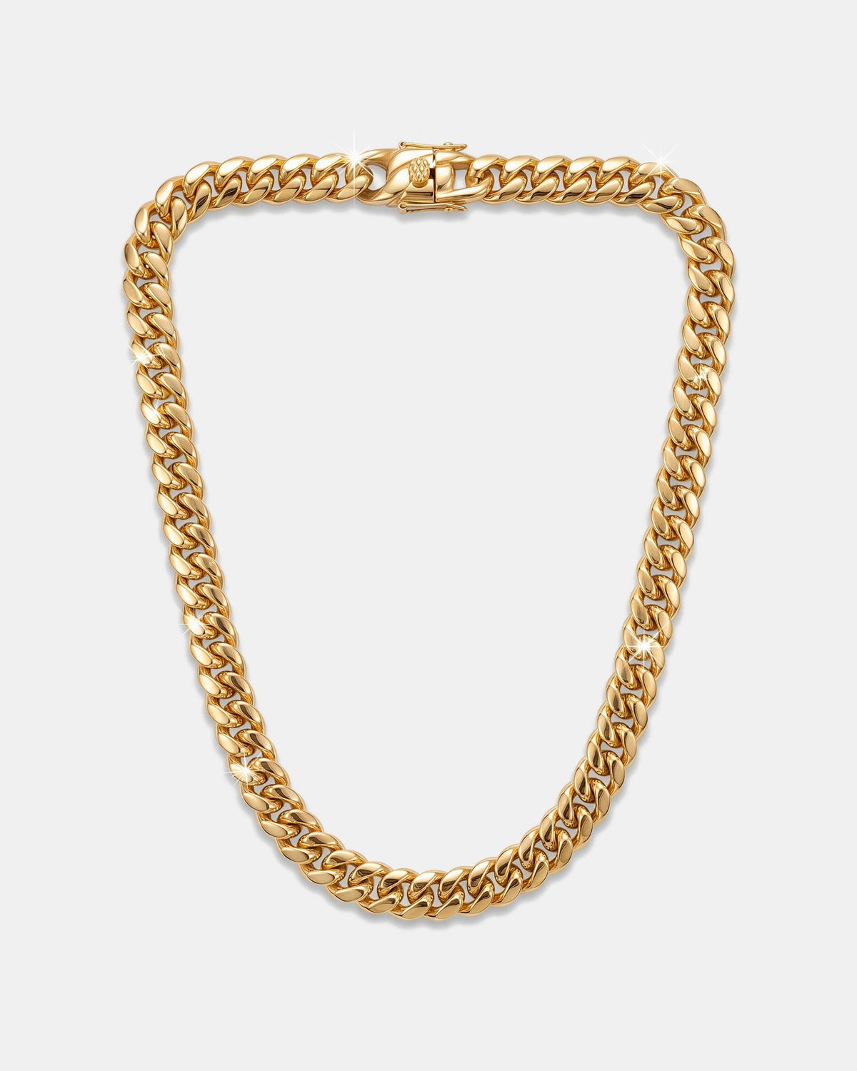 18K Cuban Link Chain 8mm Gold product