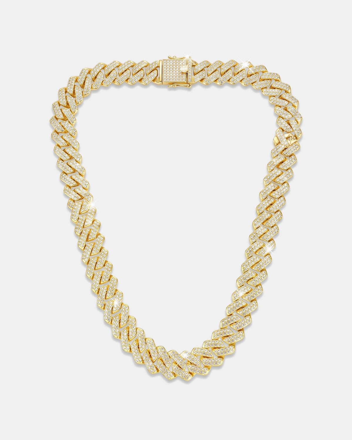 Iced Cuban Chain 14mm Gold product