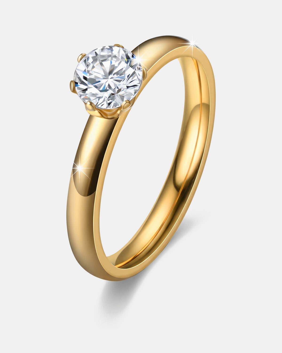 Solitaire Ring Gold product