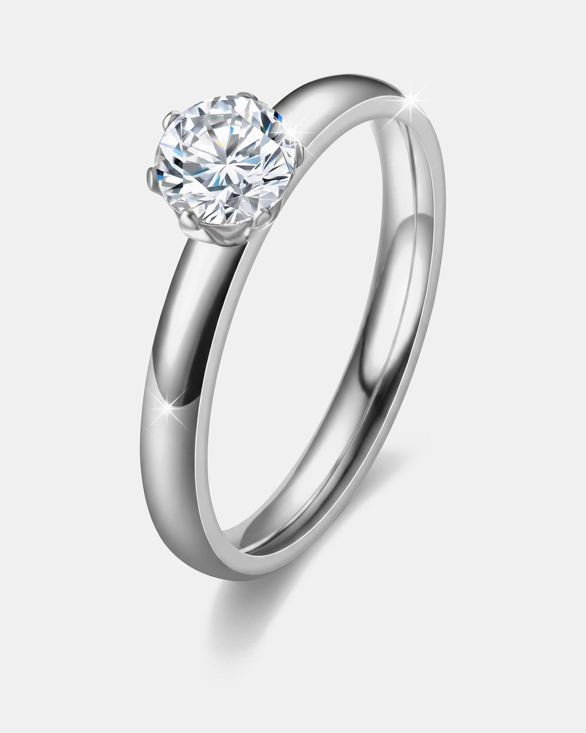 Solitaire Ring White product