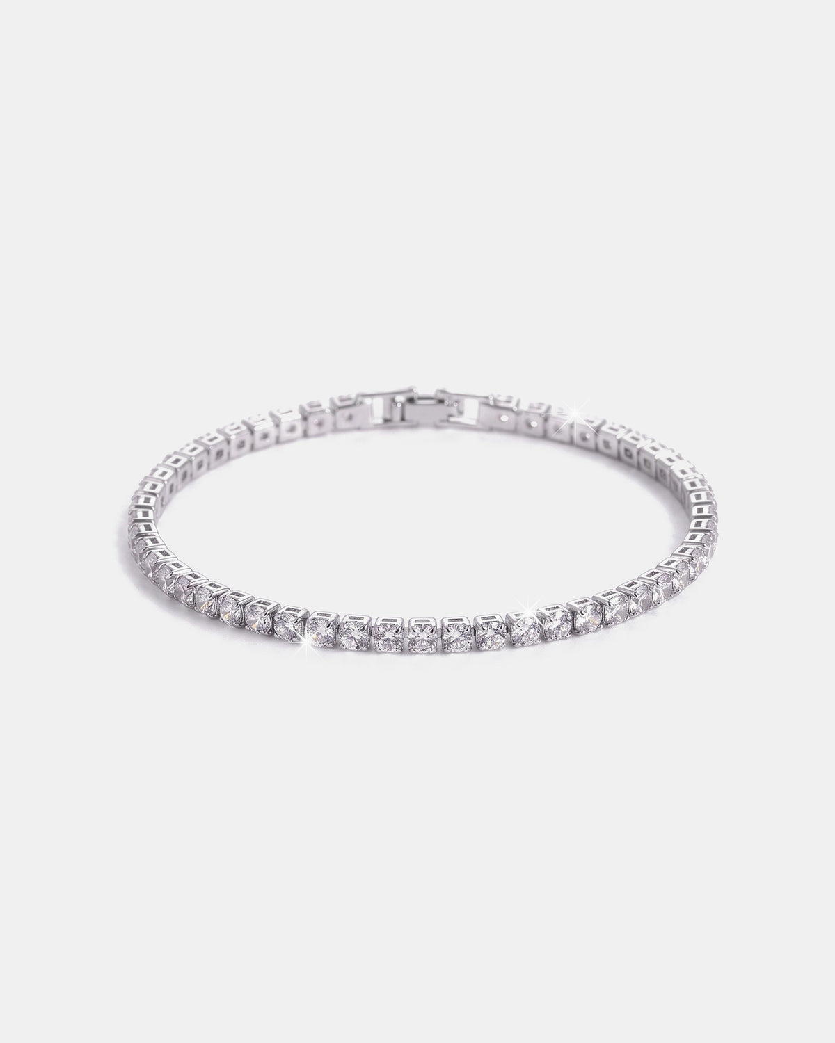 Tennis Bracelet 3mm White product