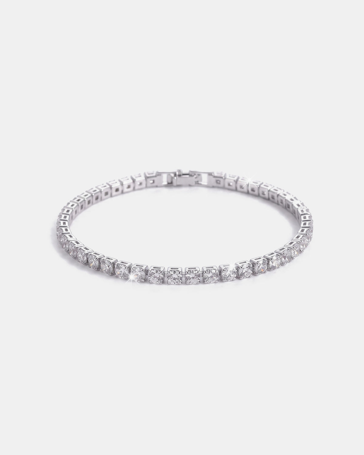 Tennis Bracelet 4mm White product