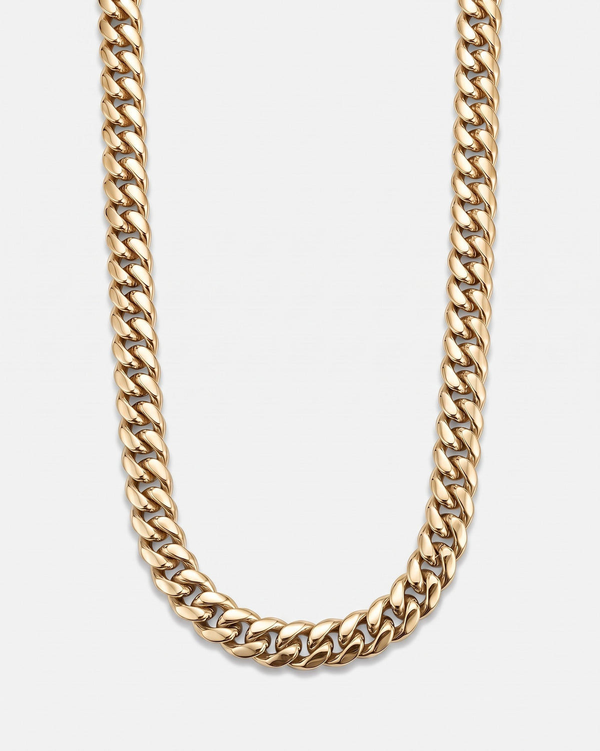 18K Cuban Link Chain 10mm Gold product