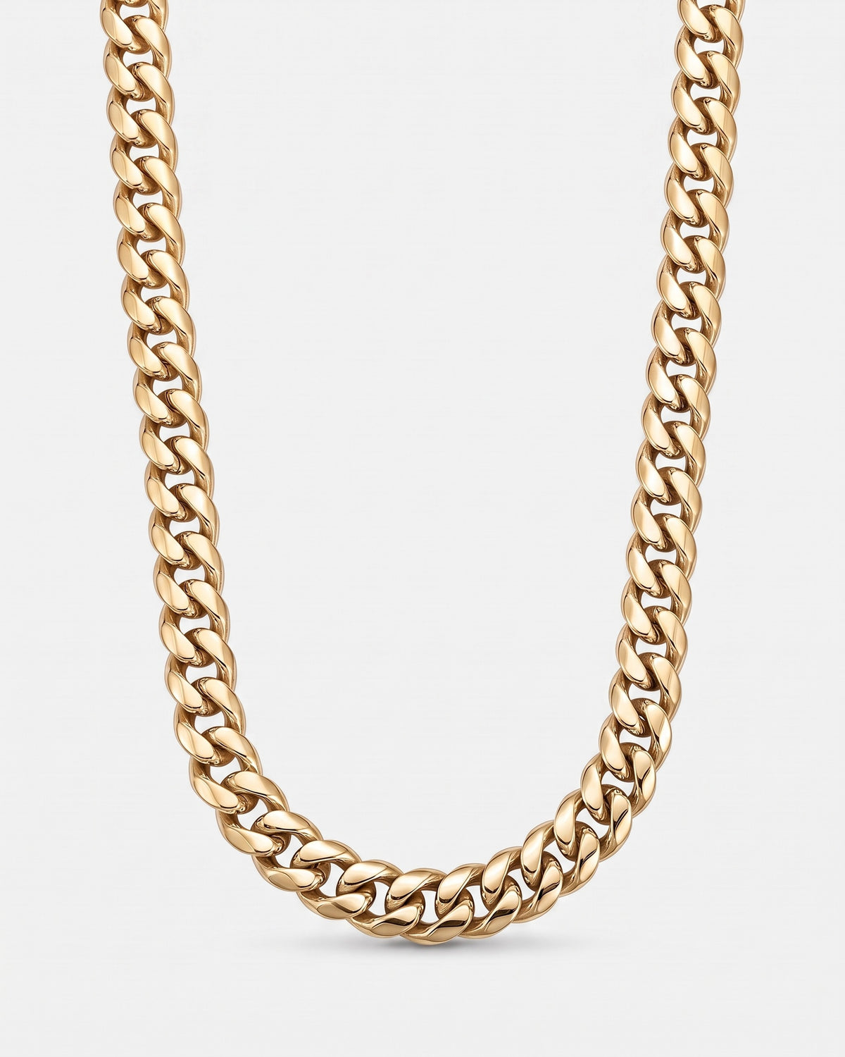 18K Cuban Link Chain 12mm Gold product