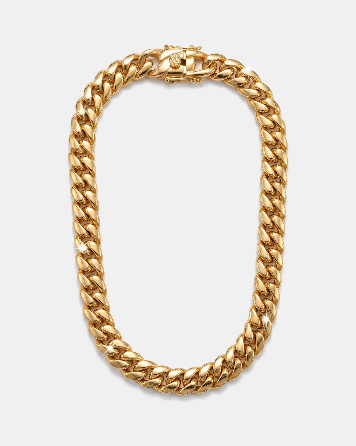 18K Cuban Link Chain 12mm Gold product