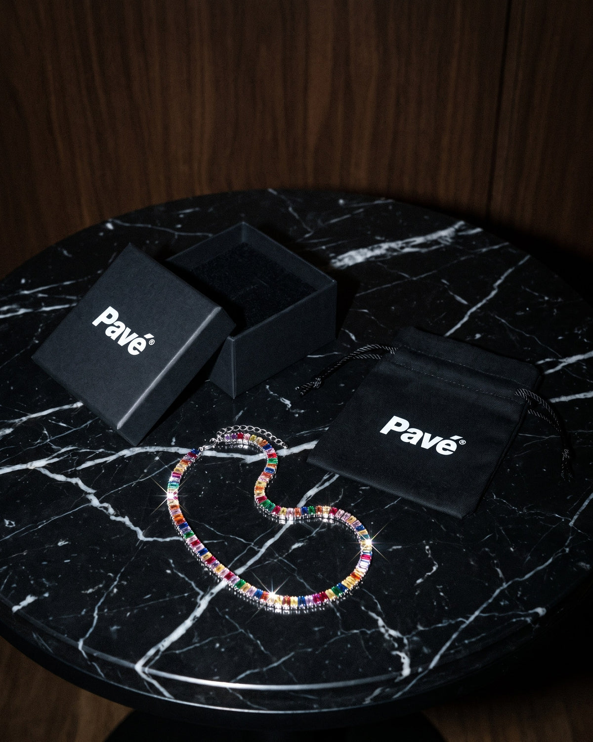 Colorway Tennis Chain 4mm White packaging