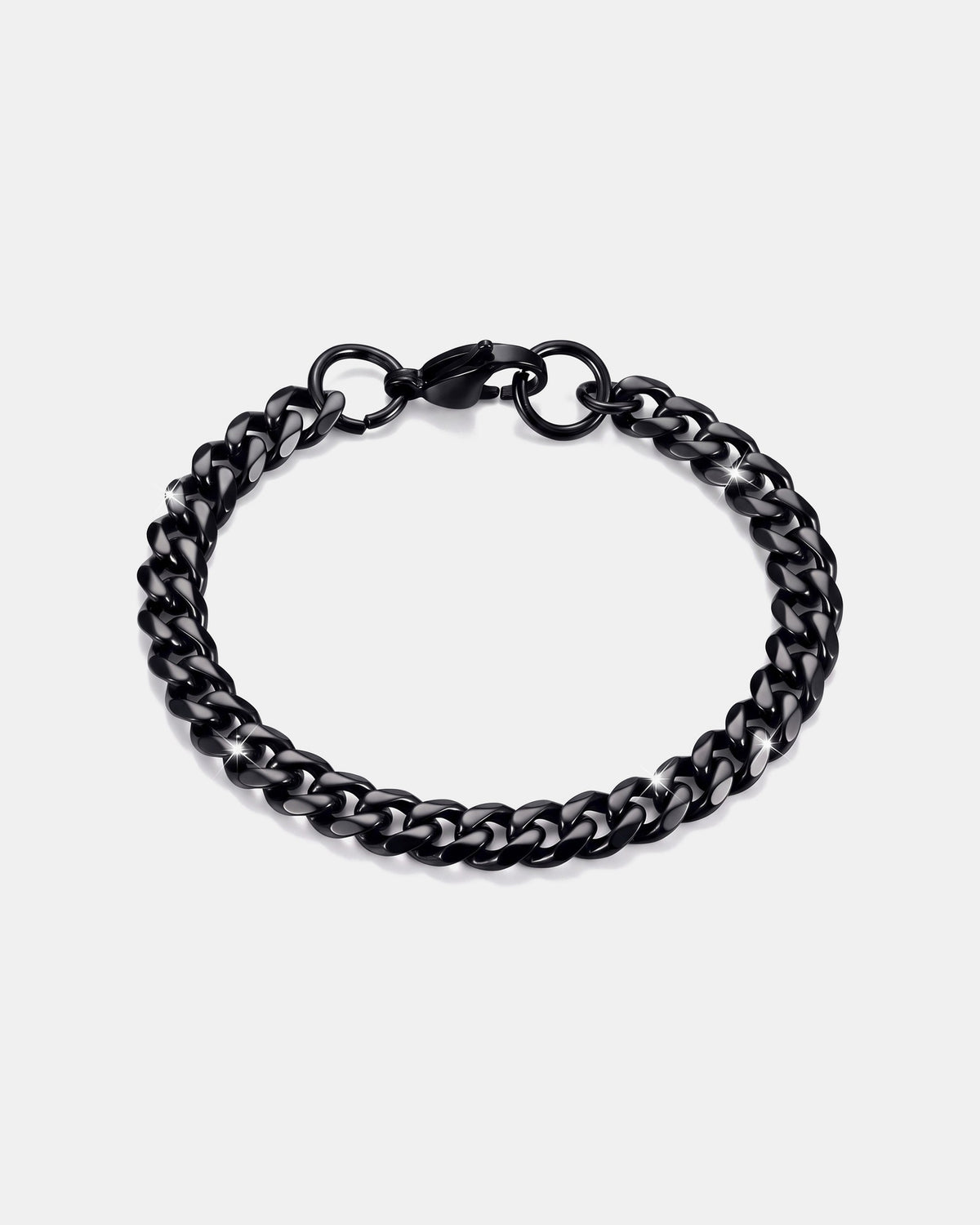 Cuban Link Bracelet 5mm Black product