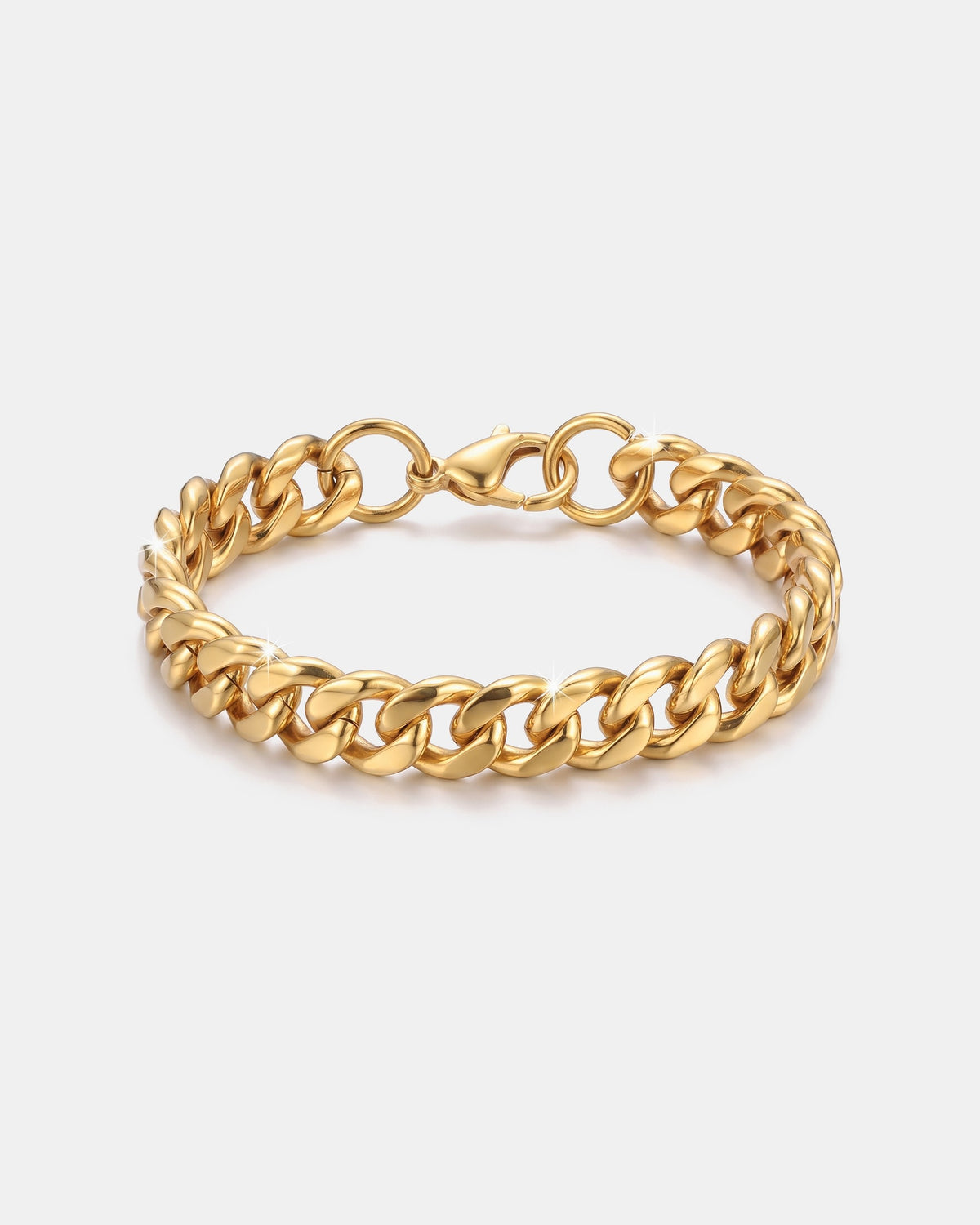 Cuban Link Bracelet 11mm Gold product