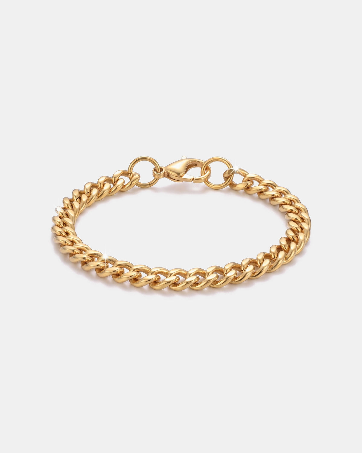 Cuban Link Bracelet 5mm Gold product