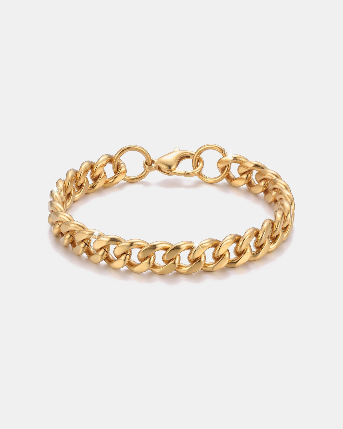 Cuban Link Bracelet 7mm Gold product