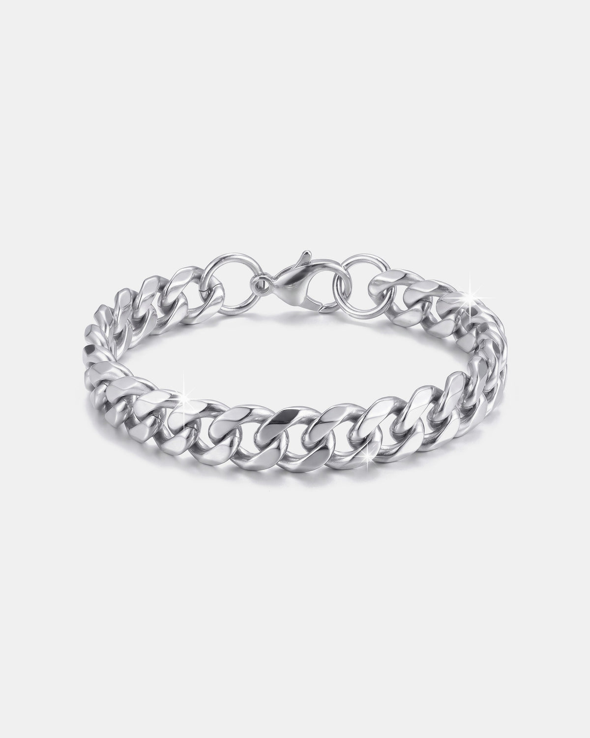 Cuban Link Bracelet 11mm White product