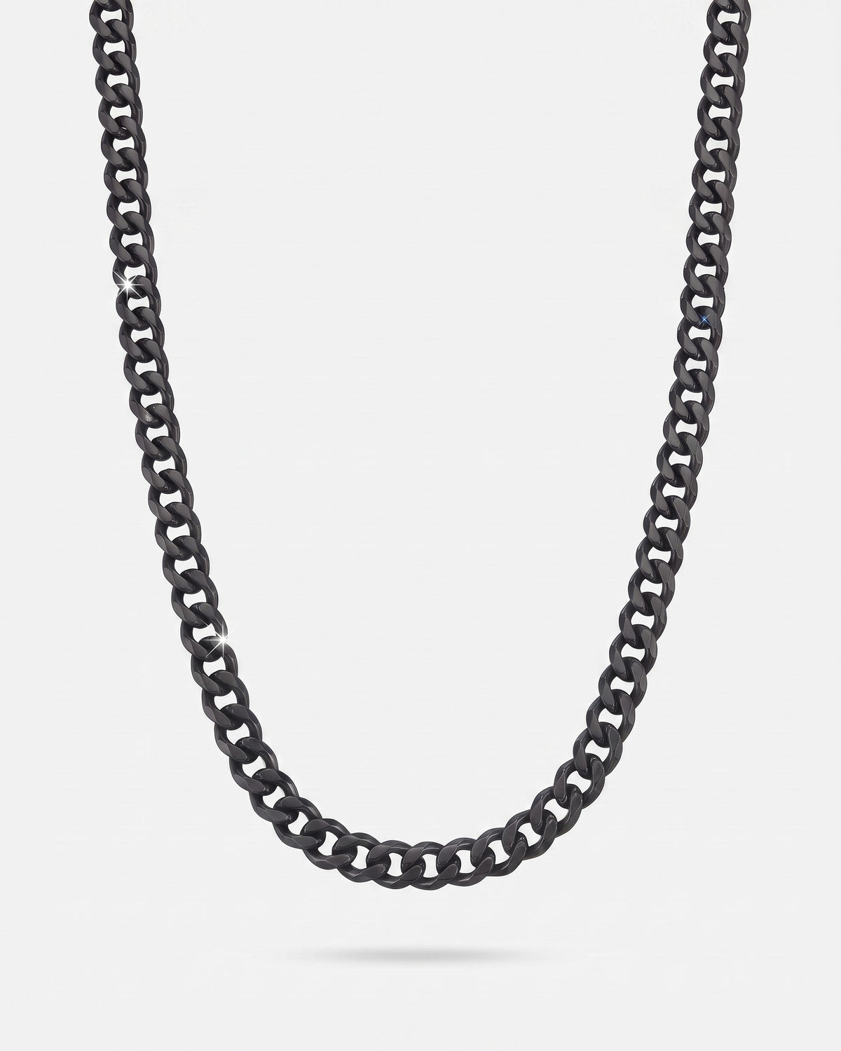 Cuban Link Chain 5mm Black product