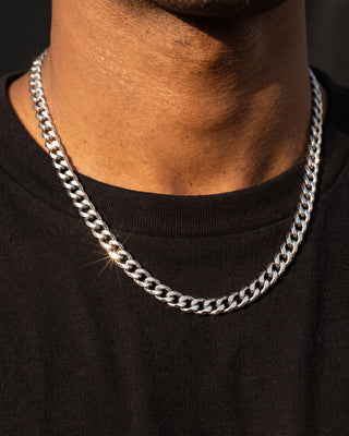 Cuban Link Chain 3mm White