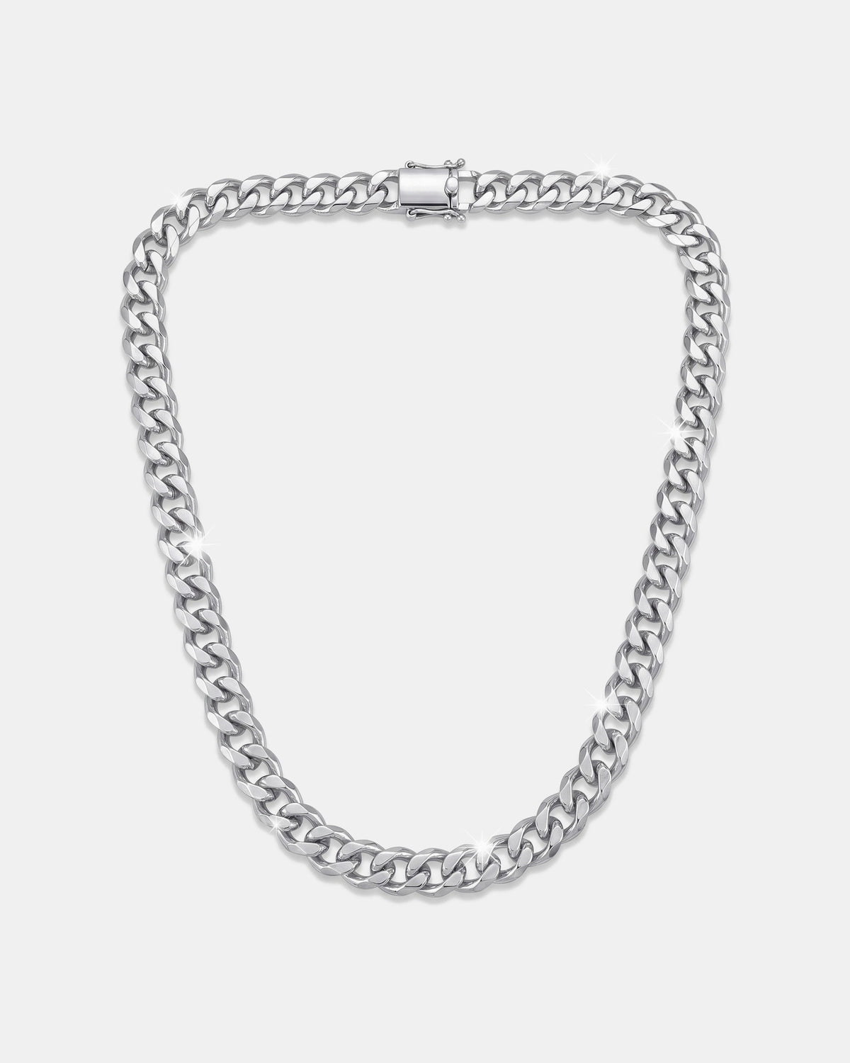 Cuban Link Chain 7mm White product
