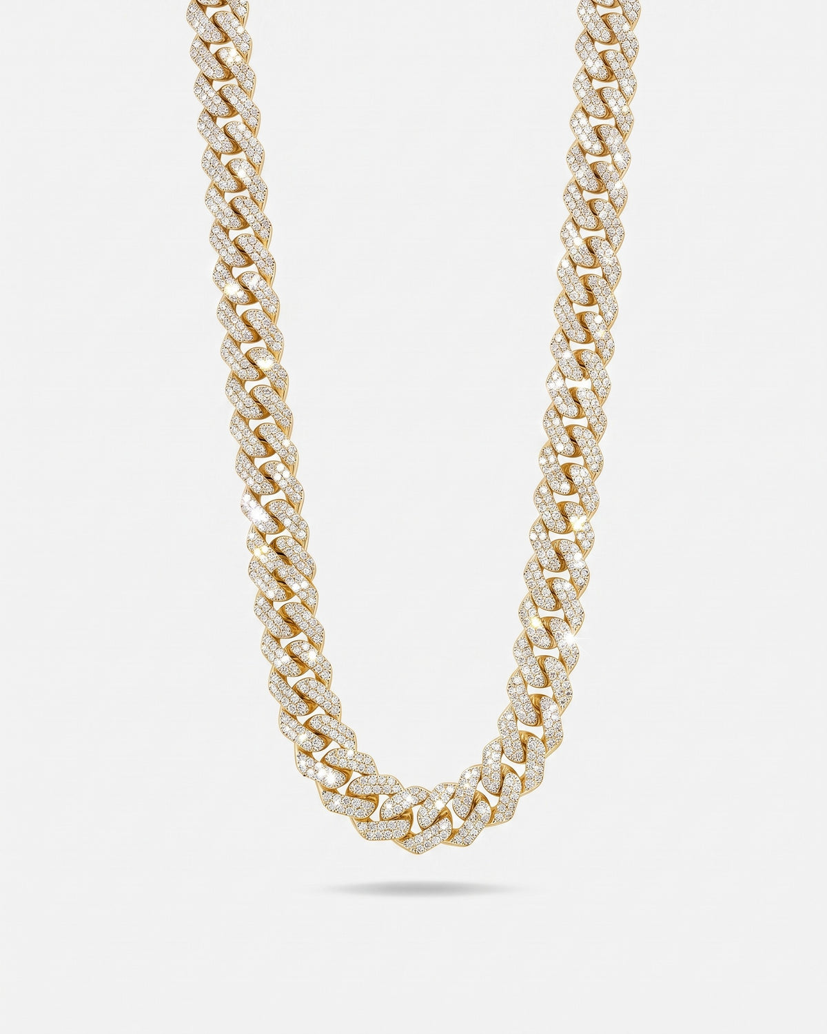 Iced Cuban Chain 14mm Gold product