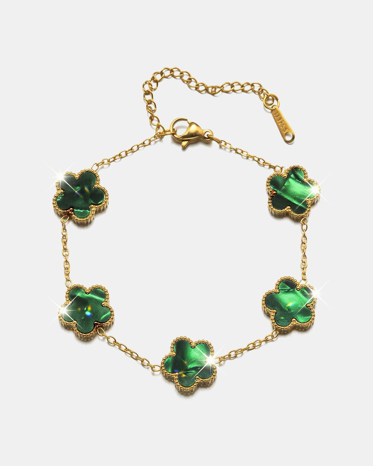 Reversible Petal Bracelet 13mm Gold product