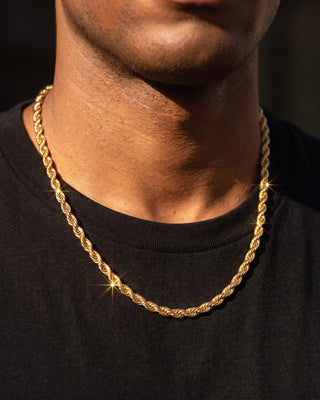 Rope Chain 3mm Gold