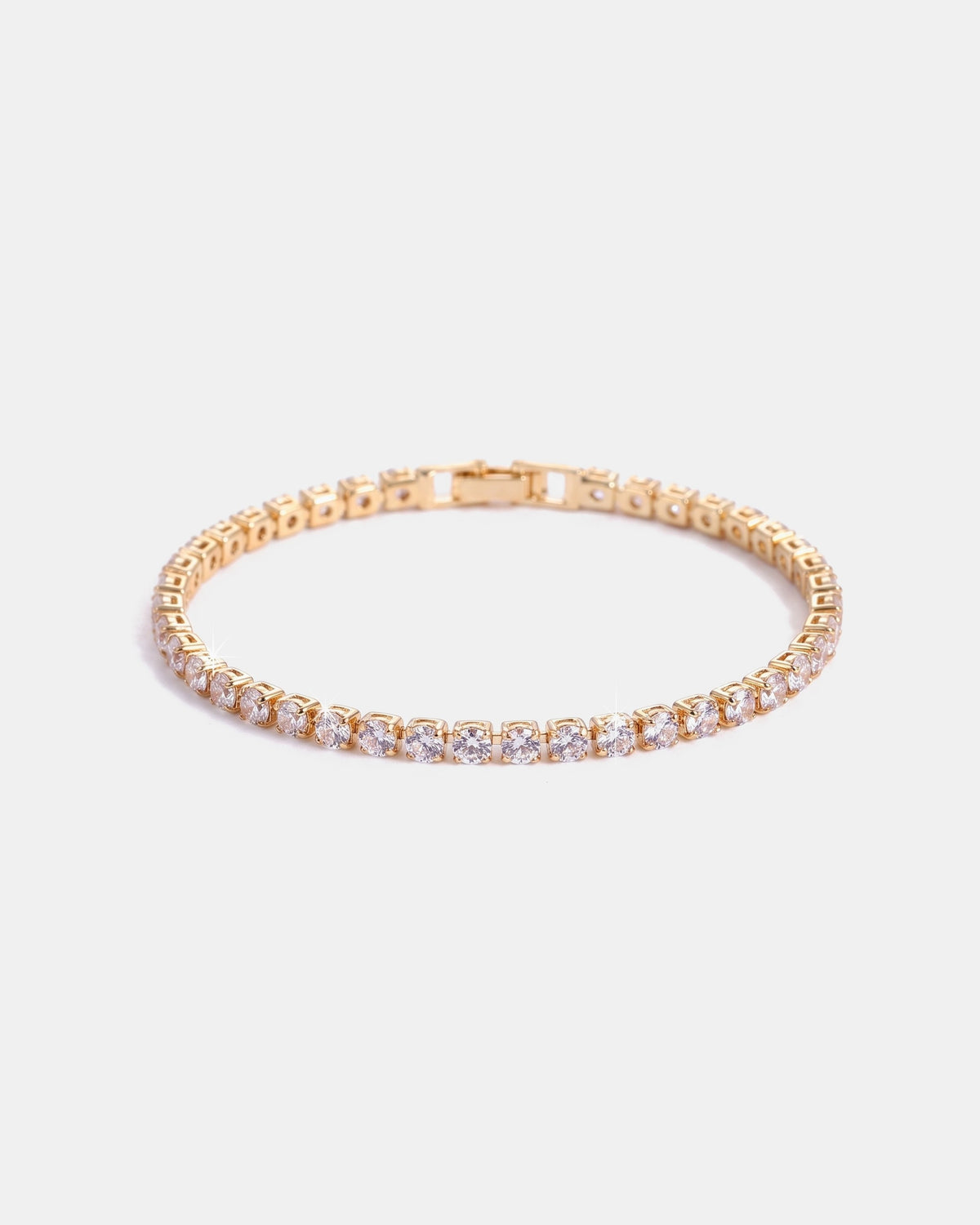 Tennis Bracelet 4mm Gold product