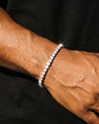 Tennis Bracelet 4mm White