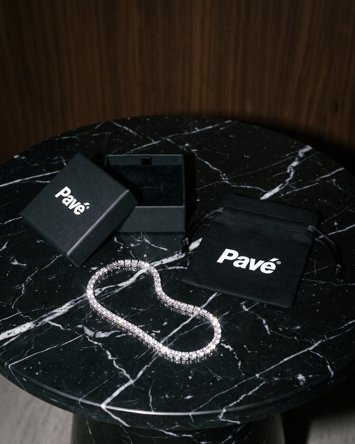 Tennis Chain 3mm White packaging