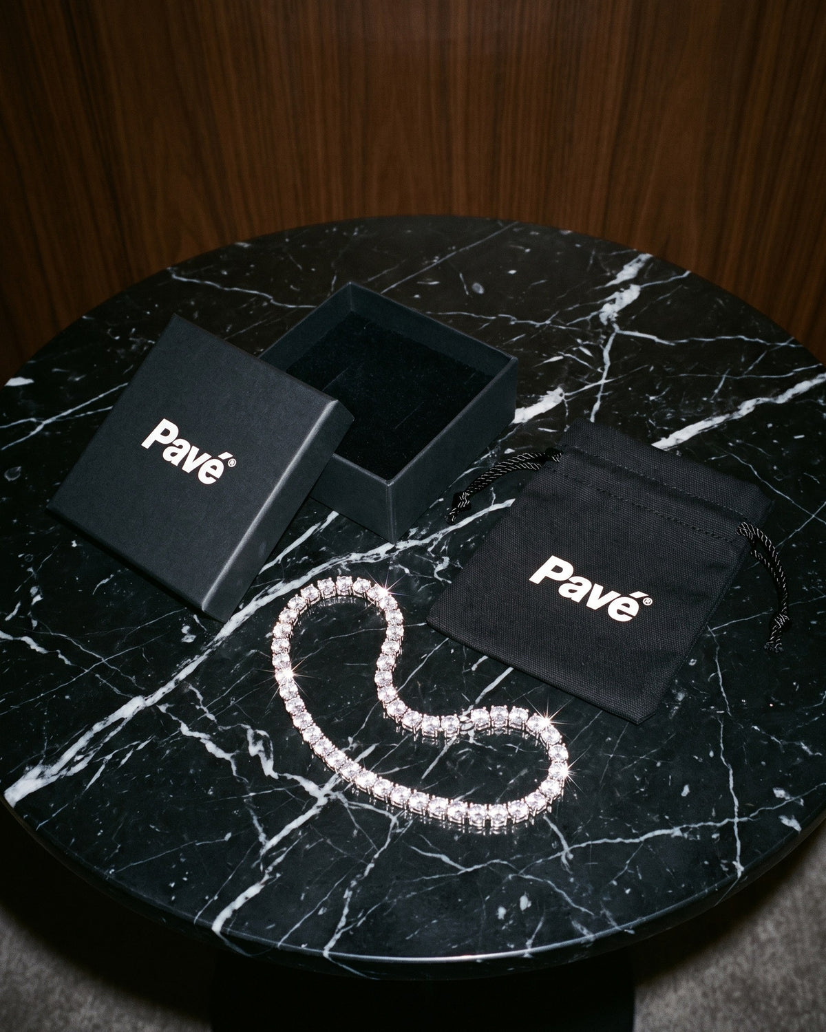 Tennis Chain 5mm White packaging