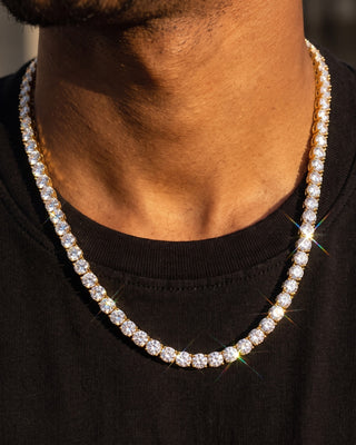 Tennis Chain 4mm Gold