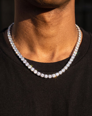 Tennis Chain 5mm White